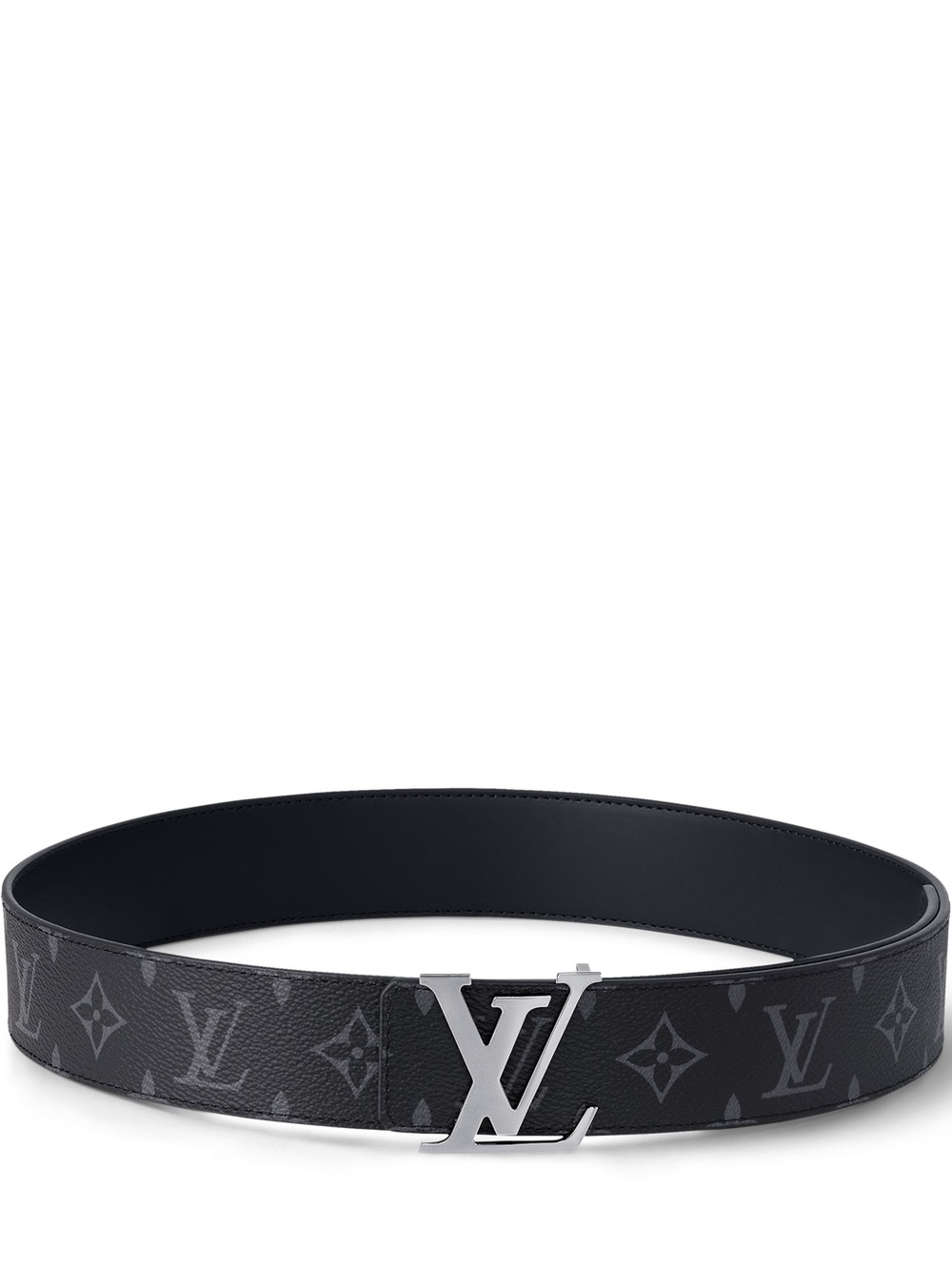 Louis Vuitton Black Monogram LV Logo Belt - Picture 2 of 2